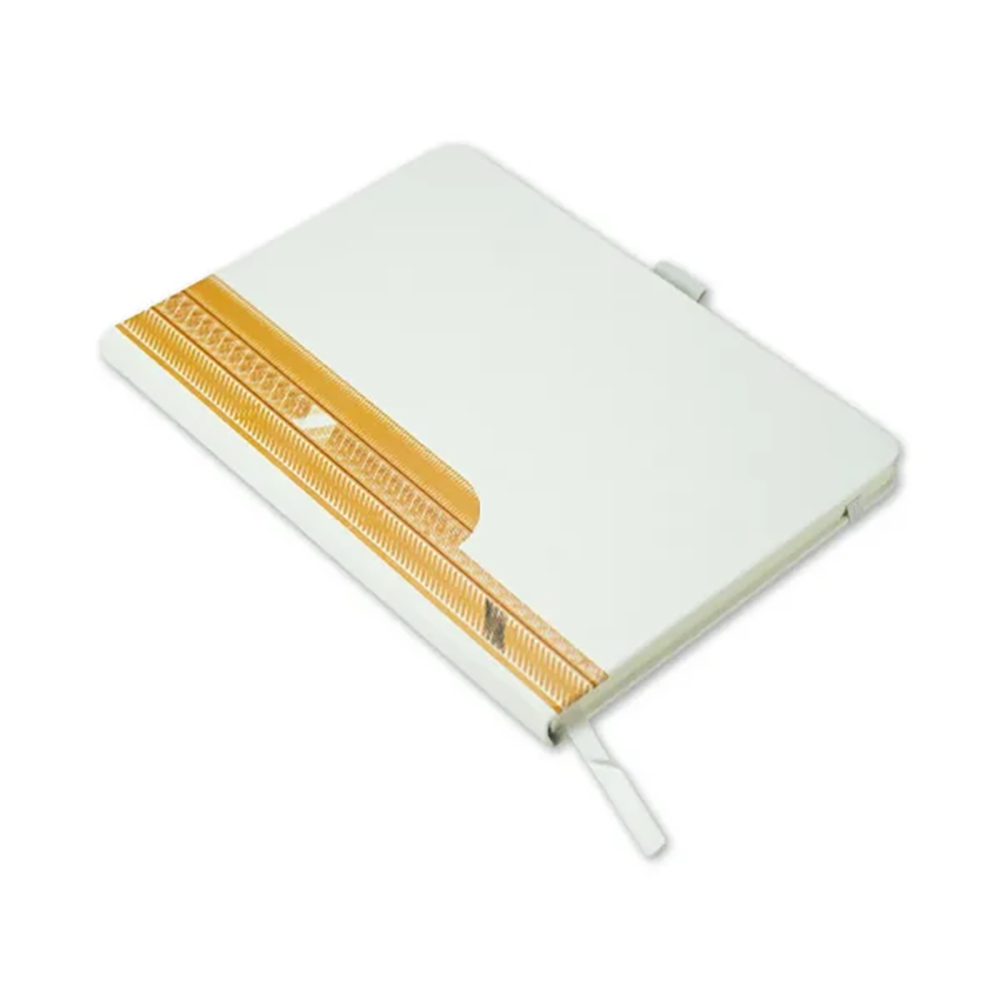 A5 Arabic Bisht Style Hard Cover Notebook with Pen Holder - Image 5