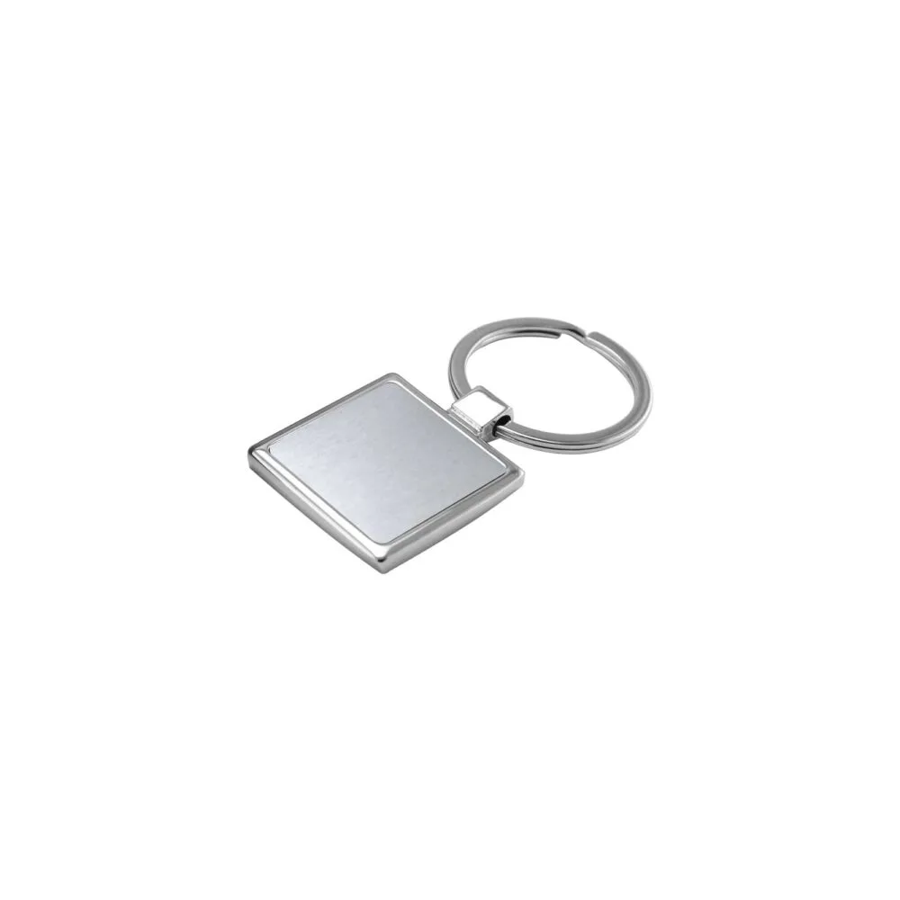 Personalized Square Metal Keychain - Image 2