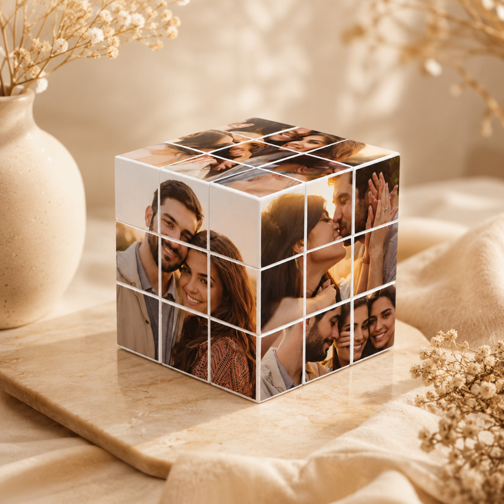 Personalized Rubik Cube Photo Memory