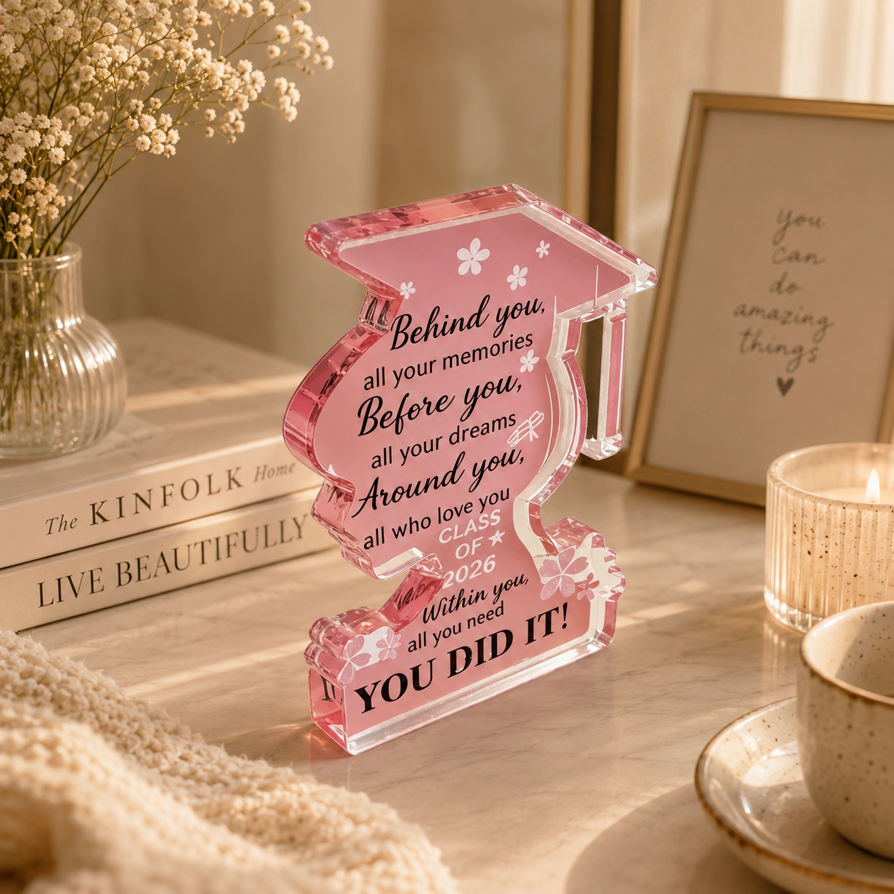 Personalized Graduation Cap Acrylic Keepsake
