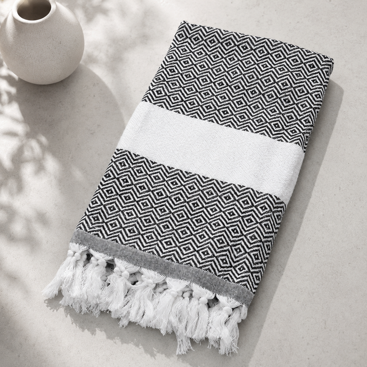 Personalized Cotton Towels - Pink - Image 5