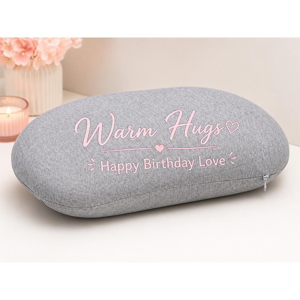 Personalized Warm Hugs Cushion Pillow