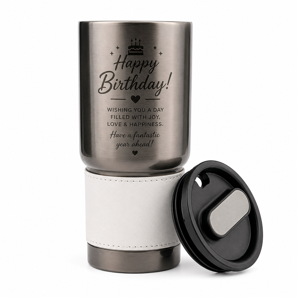Personalized Metal Coffee Tumbler - Image 2