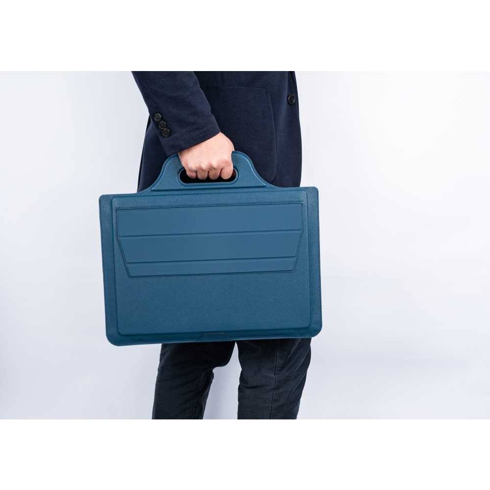 Personalized LapCase Pro Laptop Sleeve Workstation - Brown - Image 3