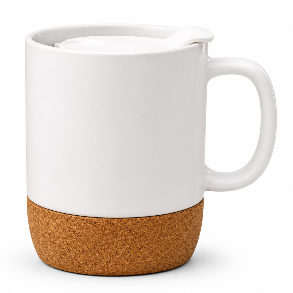 Personalized Ceramic Mug with Lid