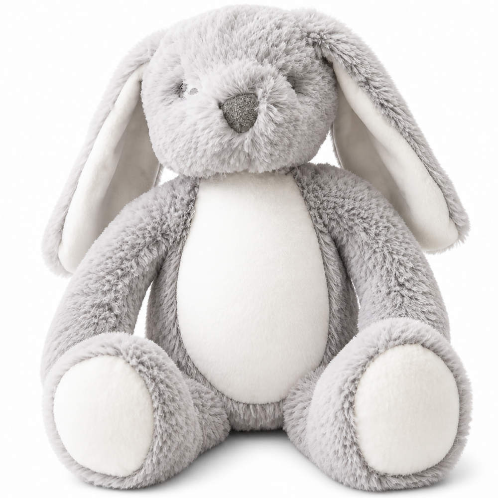 Personalized Bunny Plush with Custom Message
