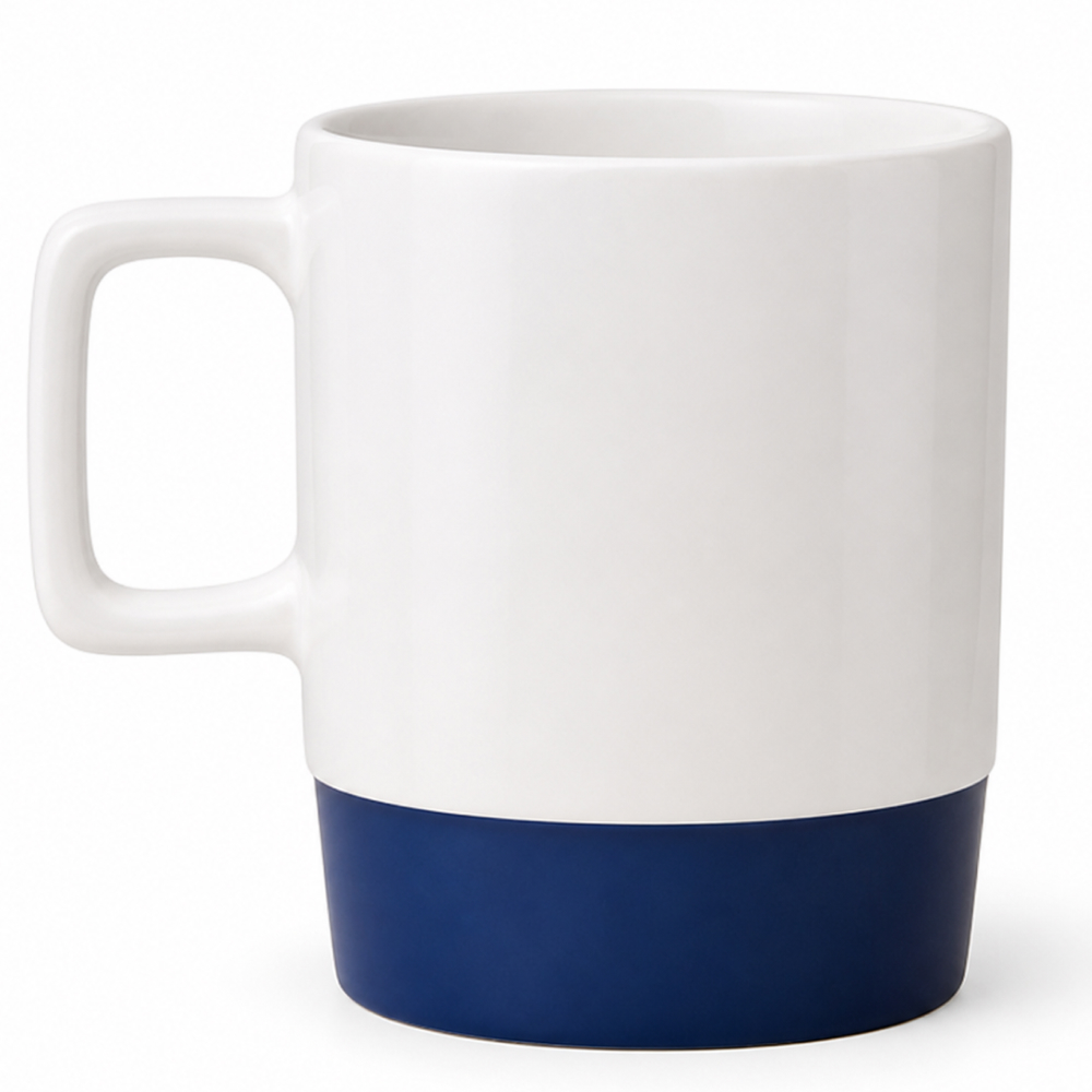 Personalized Ceramic Mug with Color Base