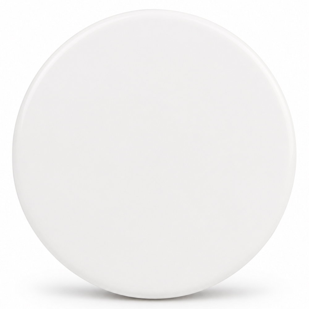 Personalized Floral Fridge Magnet – Round