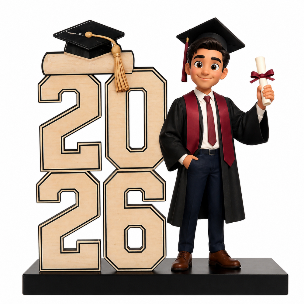 Personalized Graduation 2026 Keepsake Standee