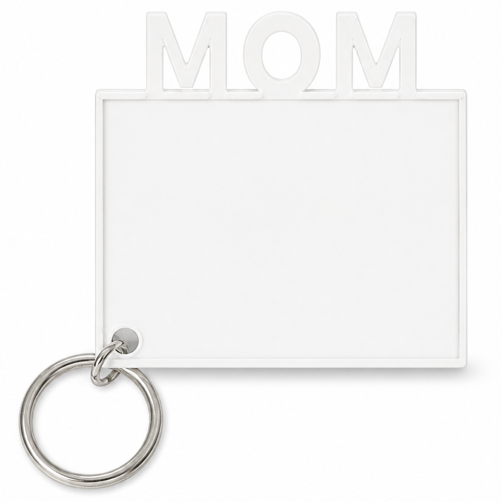 Personalized Mom Photo Keychain