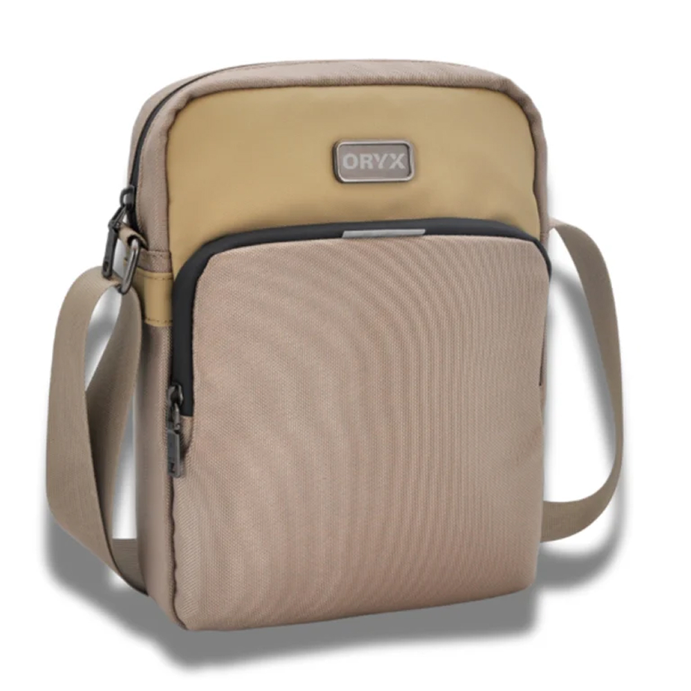 Personalized O Cross Travel Bag -Beige - Image 7
