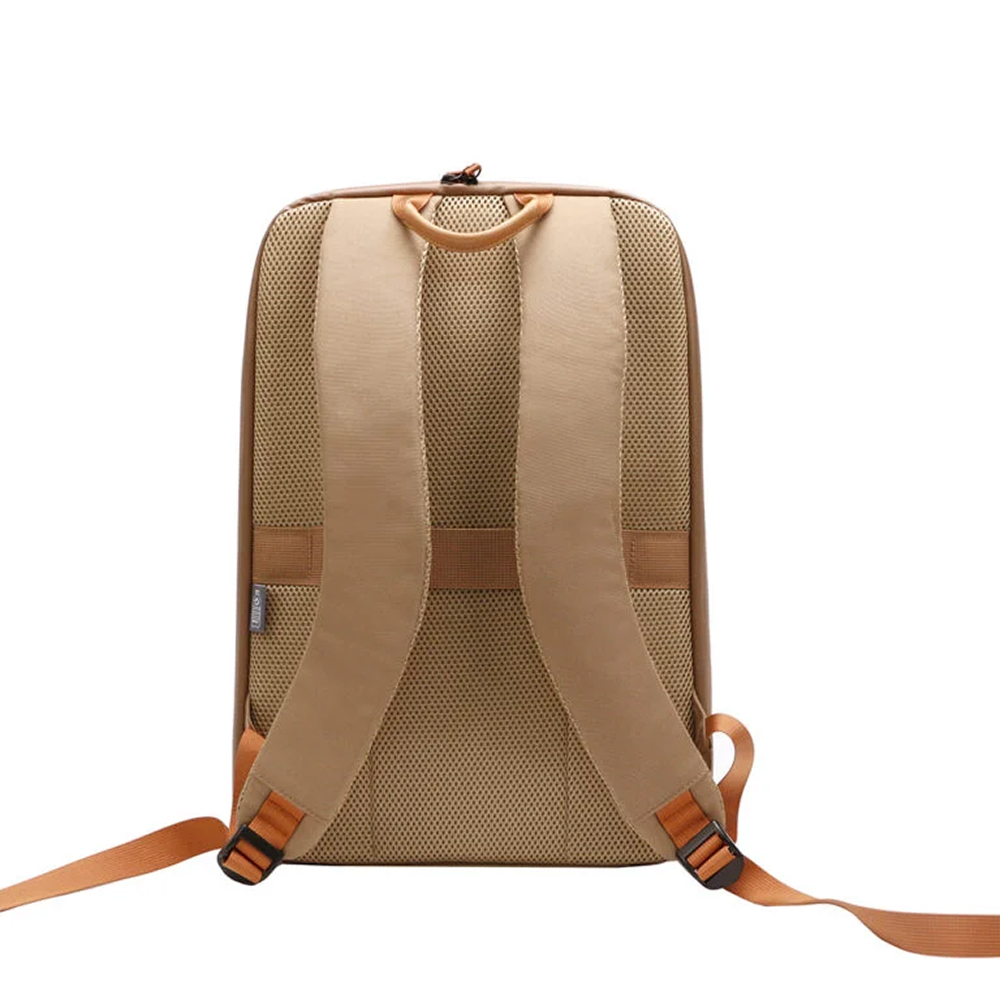 Personalized RPET Business Pro Laptop Backpack - Beige - Image 2