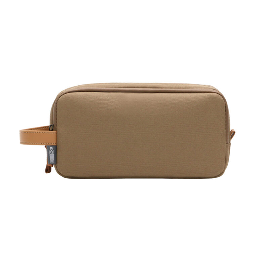 Personalized RPET Tech Organizer Pouch - Beige - Image 3