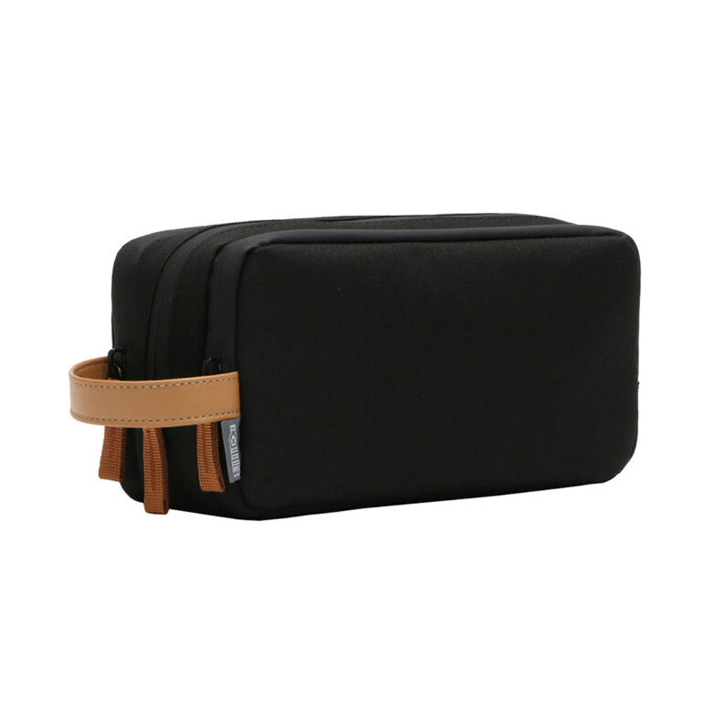 Personalized RPET Tech Organizer Pouch - Black - Image 6