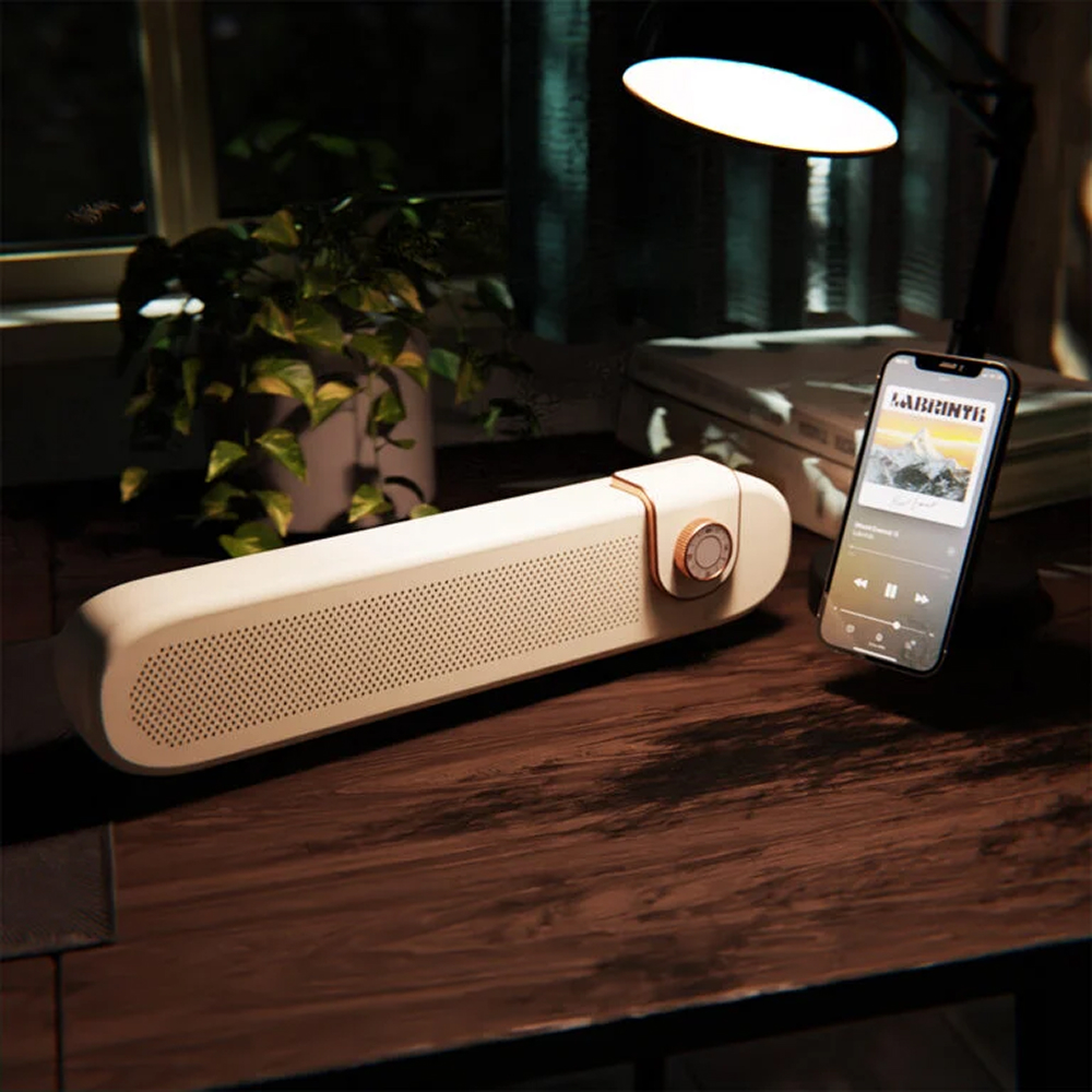 Personalized Sound Bar Bluetooth Speaker - White - Image 6
