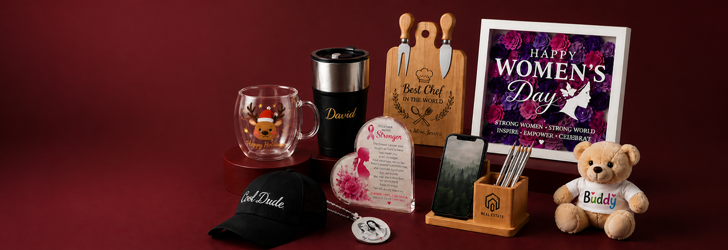 Personalised products from Think Gifts